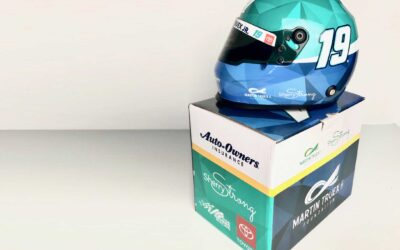 The Martin Truex Jr. Foundation and Auto-Owners Insurance team up for the mini helmet campaign